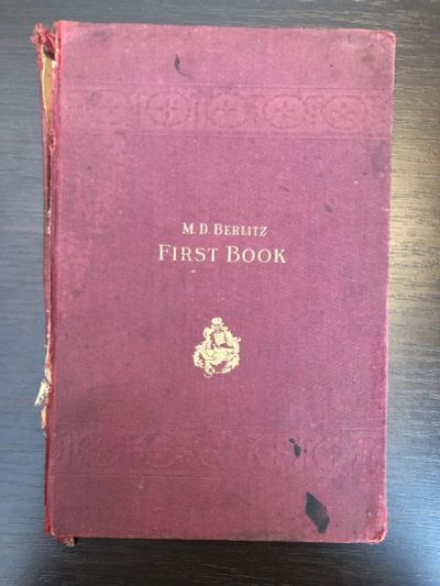 Лот: 23292261. Фото: 1. First Book. Berlitz M.D. 1913... Другое (учебники и методическая литература)