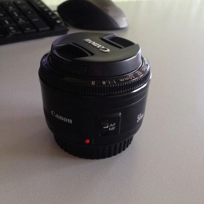 Лот: 7043617. Фото: 1. Canon EF 50mm f/1.8 II , или обмен... Объективы