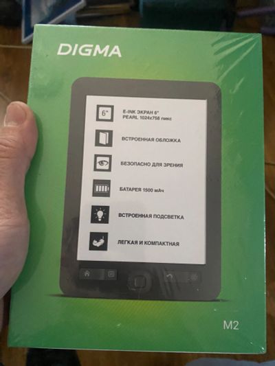 Лот: 25327394. Фото: 1. Электронная книга Digma M2/Читалка. Электронные книги