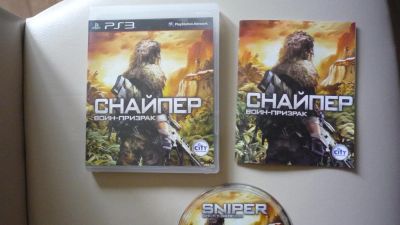 Лот: 7672274. Фото: 1. Игра Снайпер воин - призрак для... Игры для консолей