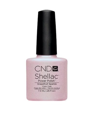 Лот: 5240949. Фото: 1. shellac cnd Grapefruit Sparkle... Лак для ногтей