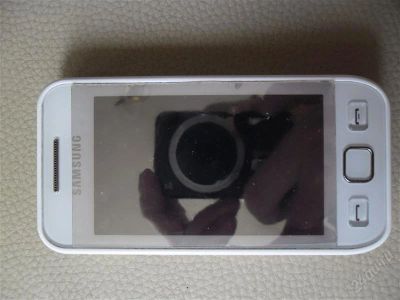 Лот: 1751810. Фото: 1. samsng WAVE 525 white. Смартфоны
