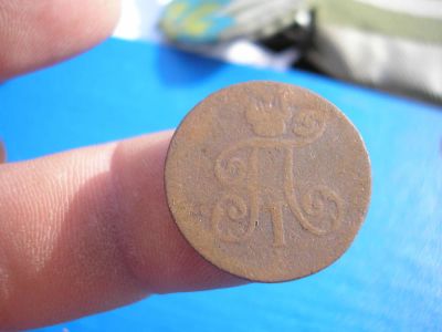 Лот: 9269981. Фото: 1. Редкость. Деньга Павла 1-го 1798... Россия до 1917 года