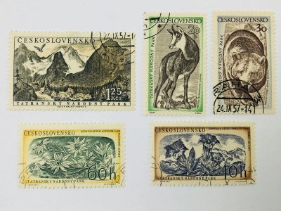 Лот: 23593869. Фото: 1. Татранский национальный парк... Марки