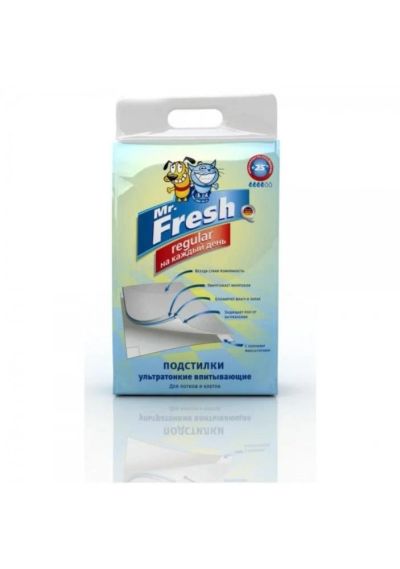 Лот: 7070011. Фото: 1. Подстилки Mr. Fresh Regular для... Другое (животные и уход)