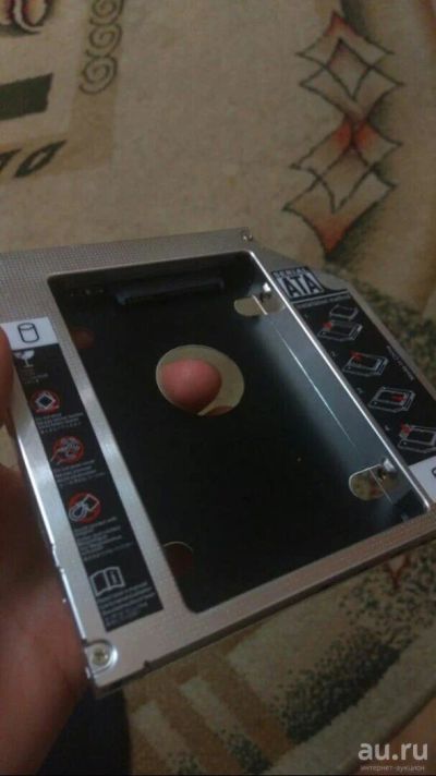 Лот: 9104672. Фото: 1. HDD Caddy Optibay 12,7 (салазки... Шлейфы, кабели, переходники