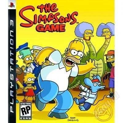 Лот: 99991. Фото: 1. The Simpsons Game для Sony PlayStation... Игры для консолей