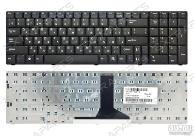 Лот: 15962551. Фото: 1. Клавиатура EMACHINES G620 (RU... Клавиатуры для ноутбуков