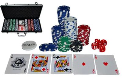 Лот: 6318923. Фото: 1. Texas Holdem 500 фишек. Набор... Настольные игры, карты