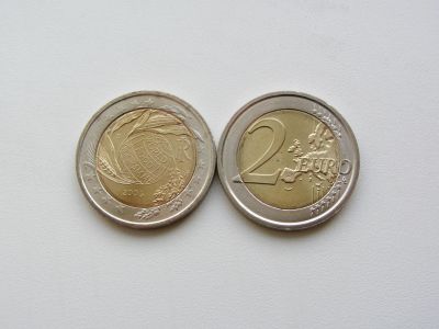 Лот: 12770299. Фото: 1. Италия 2 евро 2004 " 50 лет Всемирной... Европа