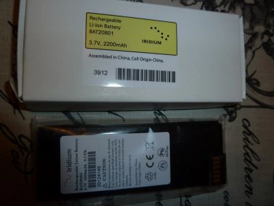Лот: 5031556. Фото: 1. Аккумулятор для Iridium 9555. Спутниковая связь