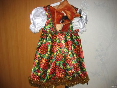 Лот: 12807331. Фото: 1. Новогодний костюм Белочка 116... Детские карнавальные, праздничные костюмы