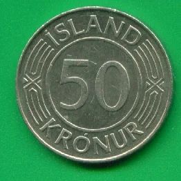 Лот: 8722209. Фото: 1. Исландия 50 крон 1980 (к01). Европа