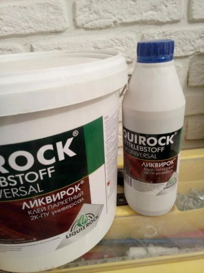 Лот: 10858913. Фото: 1. Клей для паркета! liquirock. Напольные покрытия