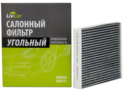 Лот: 23276677. Фото: 1. Фильтр салонный AC-108 LivCar... Расходные материалы
