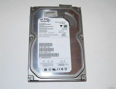 Лот: 15298160. Фото: 1. Неисправный SATA-II 80Gb Seagate... Жёсткие диски (HDD)