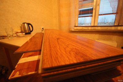 Лот: 13554409. Фото: 1. Ламинат дуб 120,7 × 19,3. Напольные покрытия
