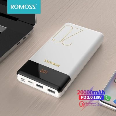 Лот: 16795374. Фото: 1. Внешний аккумулятор Romoss LT20... Внешние, портативные аккумуляторы для смартфонов (Power bank)
