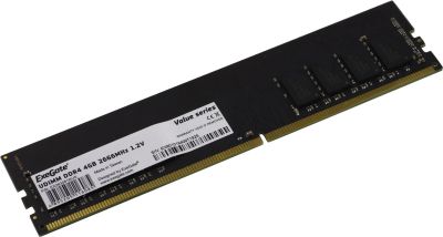 Лот: 15849848. Фото: 1. Оперативная память 4 Gb DDR4 2666MHz... Оперативная память