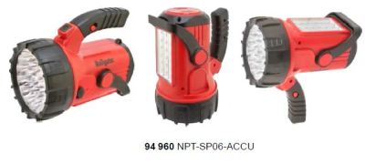 Лот: 11408991. Фото: 1. Фонарь светодиодный NPT-SP06-ACCU... Фонарики