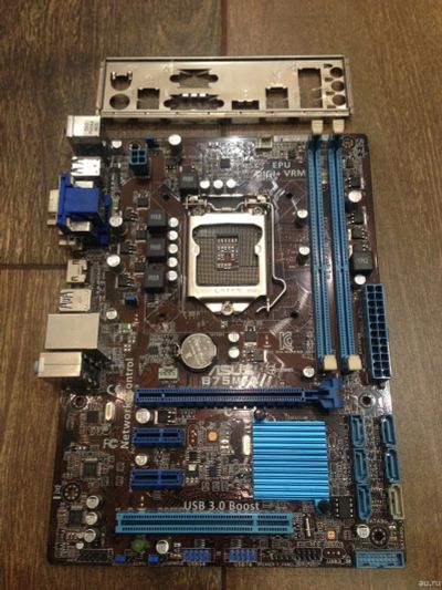 Лот: 13423507. Фото: 1. Материнская плата LGA1155 ASUS... Материнские платы