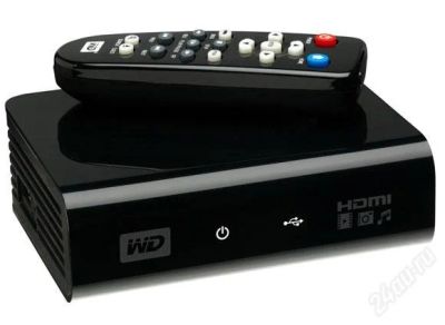 Лот: 834720. Фото: 1. HD-медиаплеер WD TV Gen2. DVD, Blu-Ray плееры