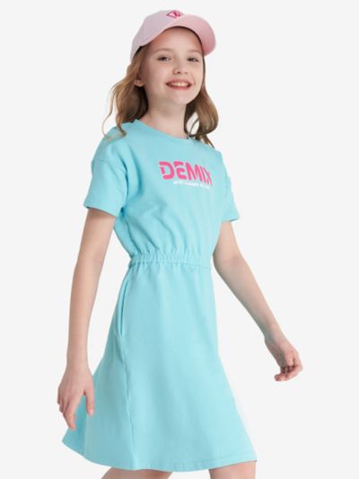Лот: 23903532. Фото: 1. Платье для девочек Demix, Голубой. Другое (спортивная одежда)