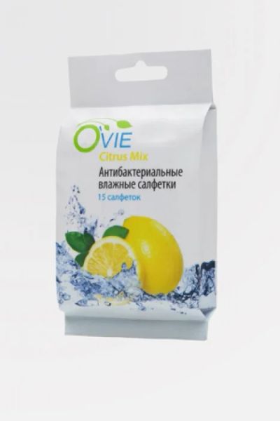Лот: 7537311. Фото: 1. Влажные салфетки Ovie антибактериальные... Интимная косметика, смазки