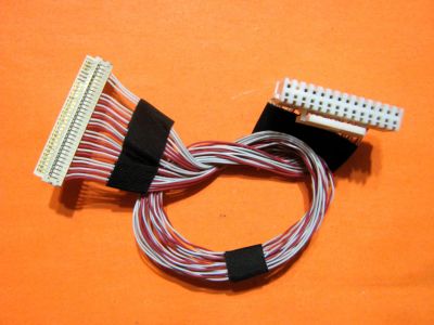 Лот: 24962860. Фото: 1. Шлеф LVDS mnt LG Flatron L204WT... Запчасти для телевизоров, видеотехники, аудиотехники