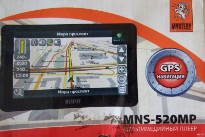 Лот: 13611880. Фото: 1. автонавигатор Mystery MNS-520MP. Видеорегистраторы,  радар-детекторы, системы парковки