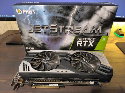 Лот: 25271004. Фото: 1. Видеокарта Palit RTX 2070 super. Видеокарты