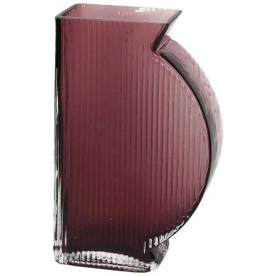 Лот: 24937904. Фото: 1. Ваза Andrea Fontebasso Tummy bordeaux... Вазы