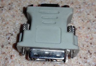 Лот: 7401826. Фото: 1. Переходник DVI-VGA_2. Шлейфы, кабели, переходники