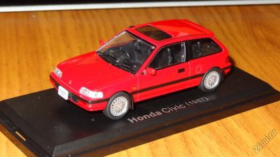 Лот: 5862181. Фото: 1. Honda Civic 1987 Японская журналка. Автомоделизм