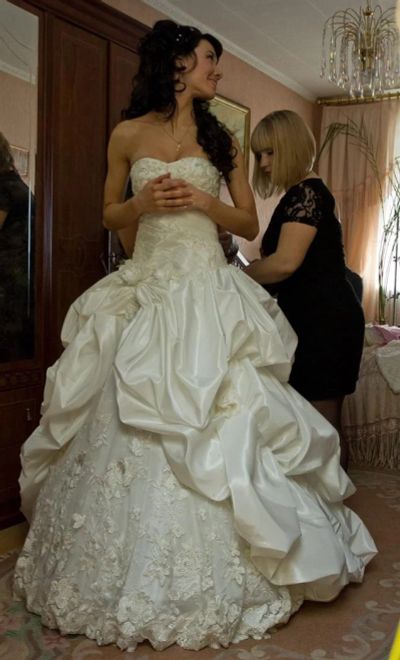 Лот: 3812598. Фото: 1. Эксклюзивное свадебное платье. Свадебные платья