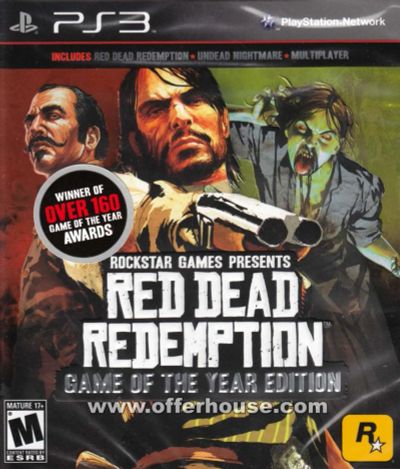 Лот: 4525222. Фото: 1. Red Dead Redemption GOTY ps3. Игры для консолей