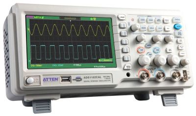 Лот: 3508806. Фото: 1. Atten ADS1102CAL 2Ch 100MHz/1GSa... Контрольно-измерительное оборудование