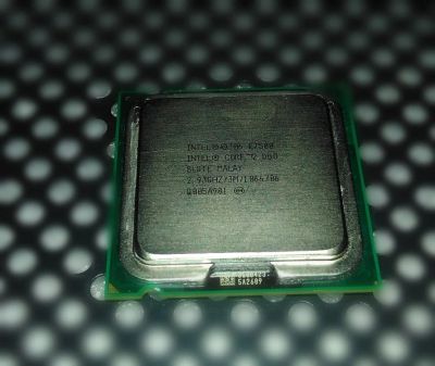Лот: 9219704. Фото: 1. Intel® Core™2 Duo Processor E7500. Процессоры