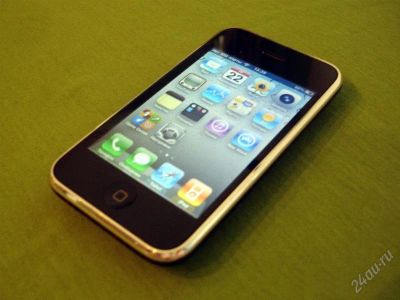 Лот: 958454. Фото: 1. Оригинальный Apple iPhone 3gs... Смартфоны