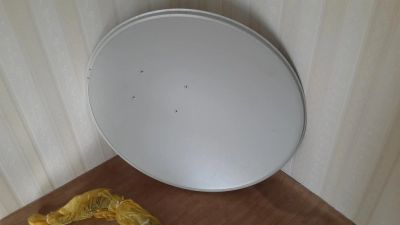 Лот: 3781278. Фото: 1. Спутниковая тарелка + кронштейн. Цифровое, спутниковое ТВ