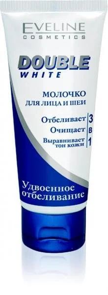 Лот: 11379836. Фото: 1. Eveline Double White Молочко для... Уход за лицом 