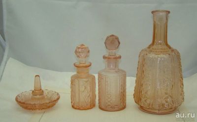 Лот: 11191580. Фото: 1. Антикварный набор для туалетного... Другое (антиквариат)