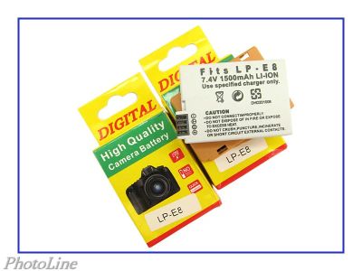 Лот: 2297461. Фото: 1. Аккумулятор батарея LP-E8 для... Аккумуляторы, зарядные
