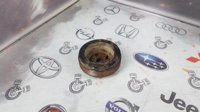 Лот: 23589184. Фото: 1. Шкив коленвала Mitsubishi Pajero... Двигатель и элементы двигателя
