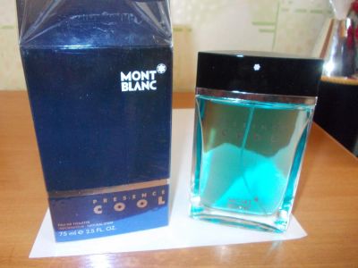 Лот: 9130670. Фото: 1. Presence Cool от Mont Blanc 100мл... Мужская парфюмерия