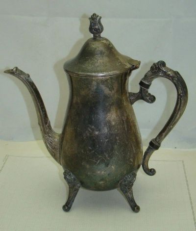 Лот: 11879450. Фото: 1. Кофейник чайник старинный Leonard... Предметы интерьера и быта
