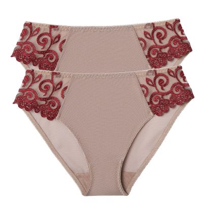 Лот: 24232411. Фото: 1. Комплект из 2 трусов из LaRedoute. Нижнее бельё