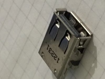 Лот: 12197124. Фото: 1. Разъем usb2 для ноутбука(acer... Разъёмы