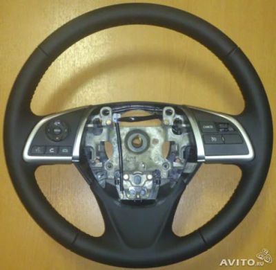 Лот: 6848491. Фото: 1. Руль кожа Mitsubishi outlander... Салон