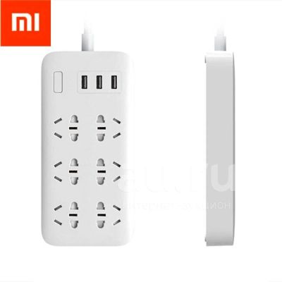 Лот: 18797626. Фото: 1. Удлинитель Xiaomi Mijia Smart... Удлинители, тройники, сетевые фильтры